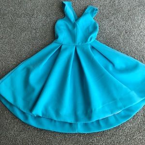 Turquoise dress